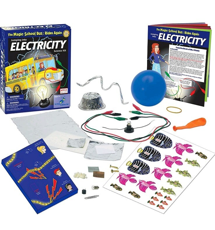 THE MAGIC SCHOOL BUS Jumping Into Electricity Kit Age 5 Up (NEW) Factory Sealed