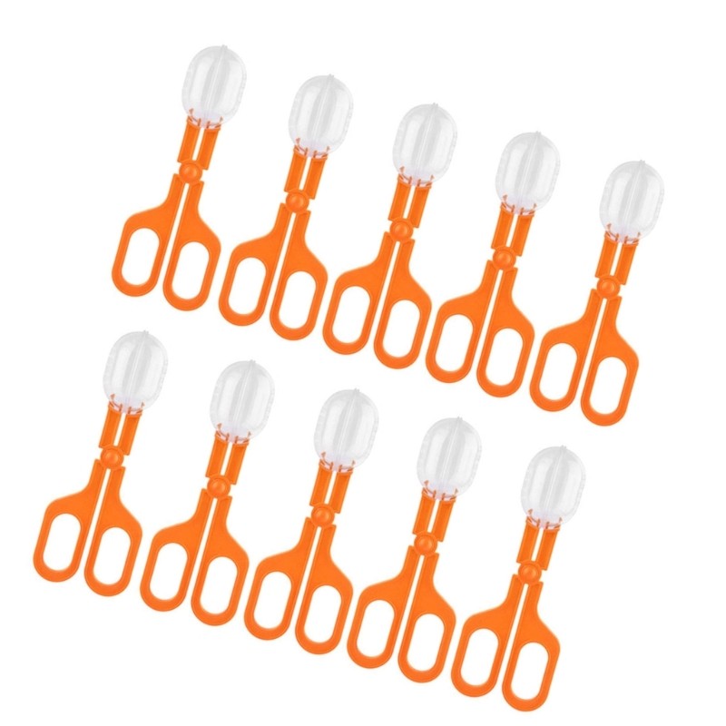10pack Long Handle Scorpions Grabber Fly Trappers Household Tool Insect Trap