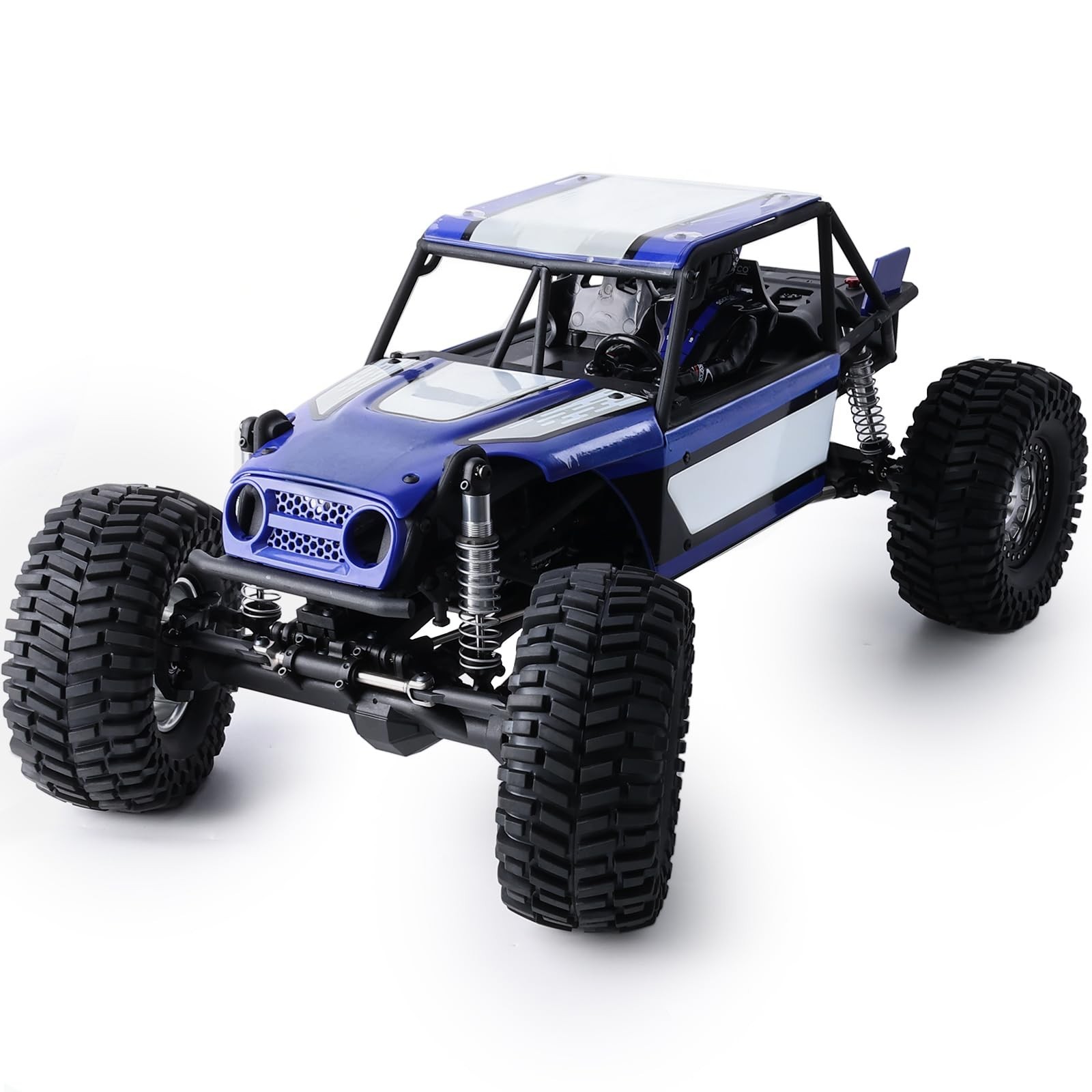 2.2 Crawler Tires with Foam Inserts for TRX4 Axial SCX10 III/II Wraith Redcat…