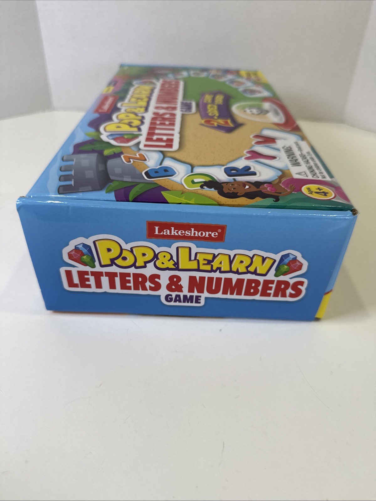 Lakeshore Learning Pop & Learn Letters & Numbers Board Game MISSING 2 Gems