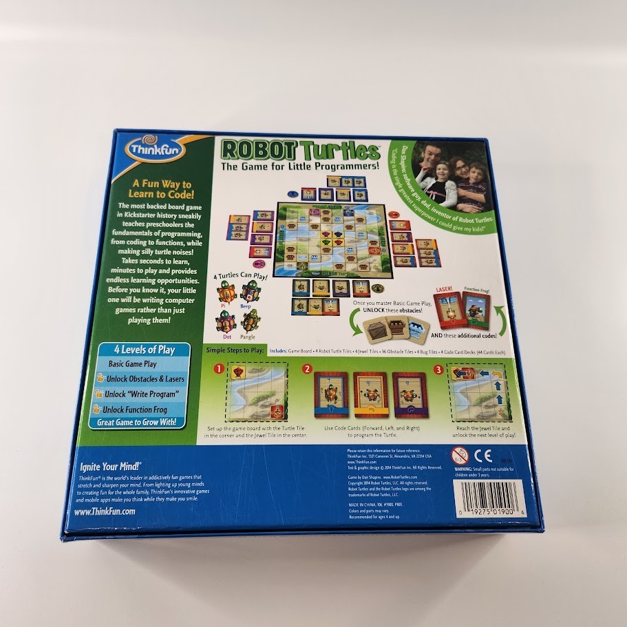 Robot Turtles COMPLETE Thinkfun 2014 Coding Preschool Learning Little Programmer