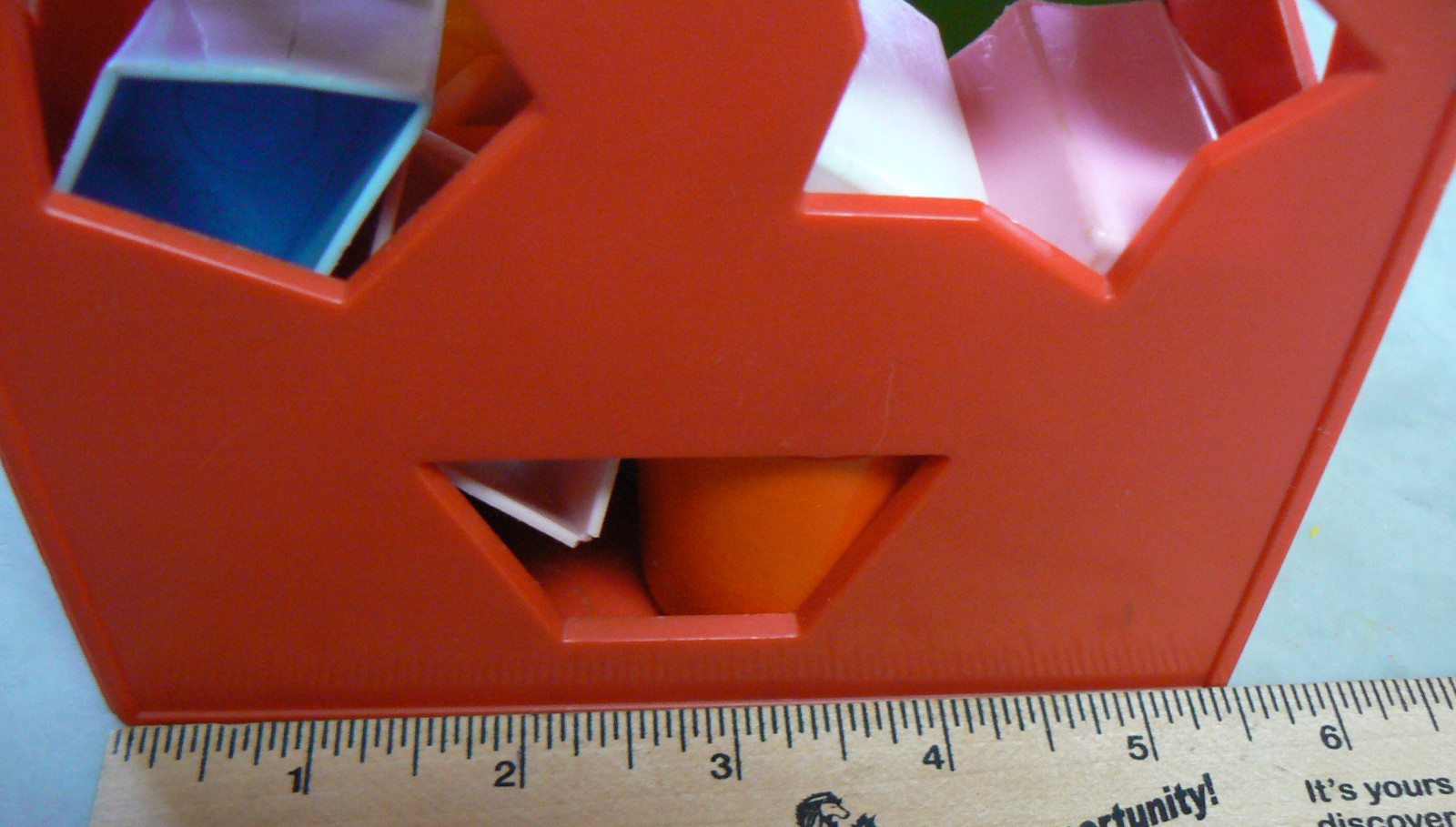 Activity Cube-Child Guidance – w/ 16 Different Shapes & 6 colors to Sort & match