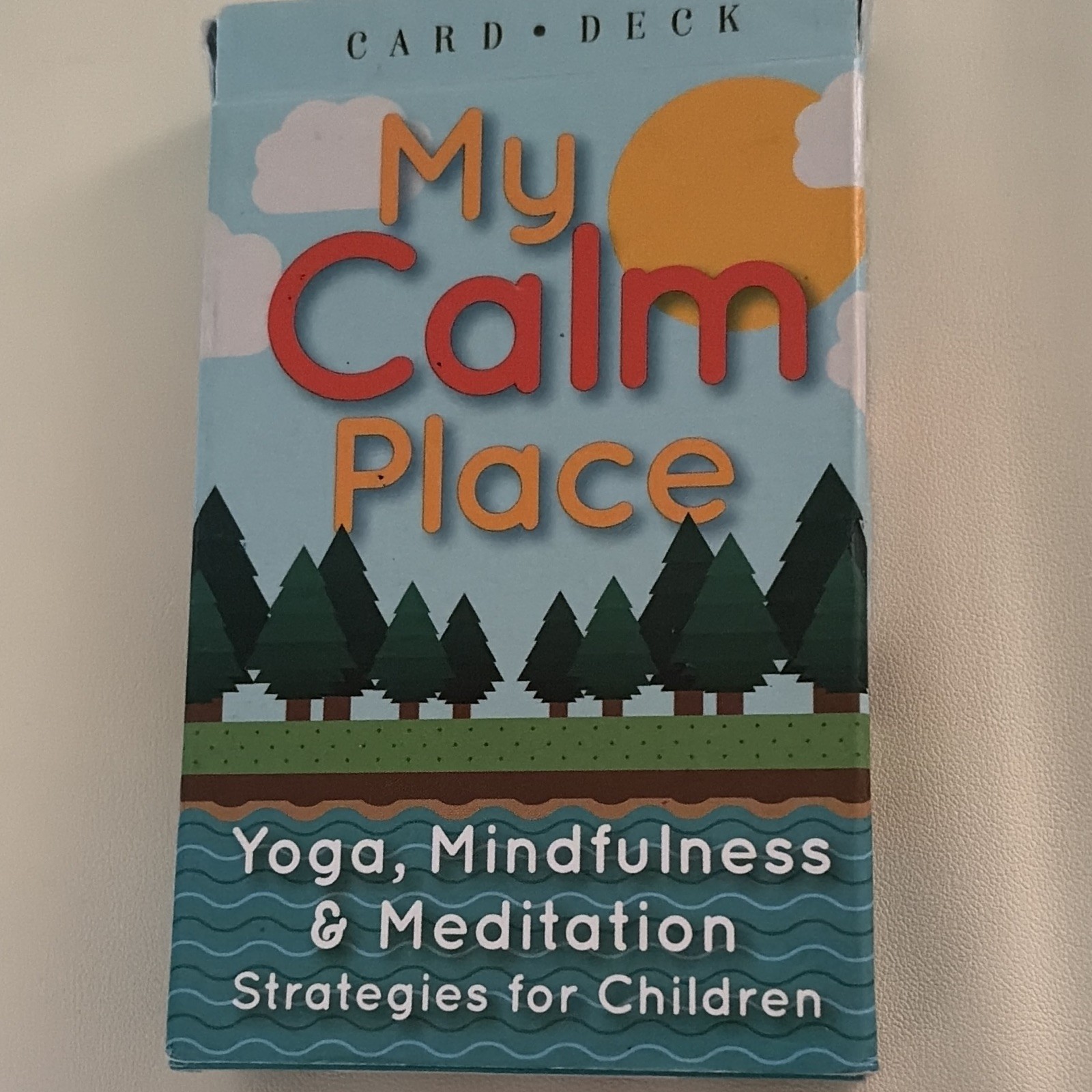 PESI Publishing & Media My Calm Place Card Deck Yoga Mindfulness Meditation Kids