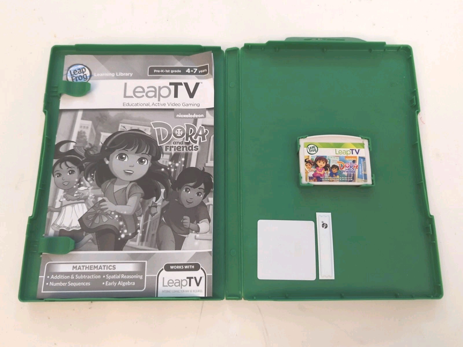 Leap Frog Leap TV Dora and Friends Mathematics Reading Educational Active Game