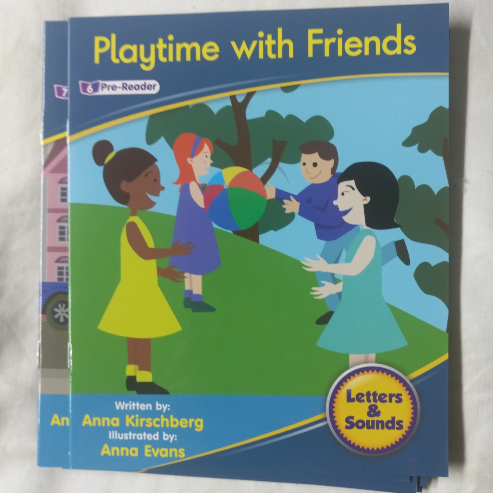 Junior Learning Letters and Sound Set -12- Fiction Educatinal Learning Books 8pg