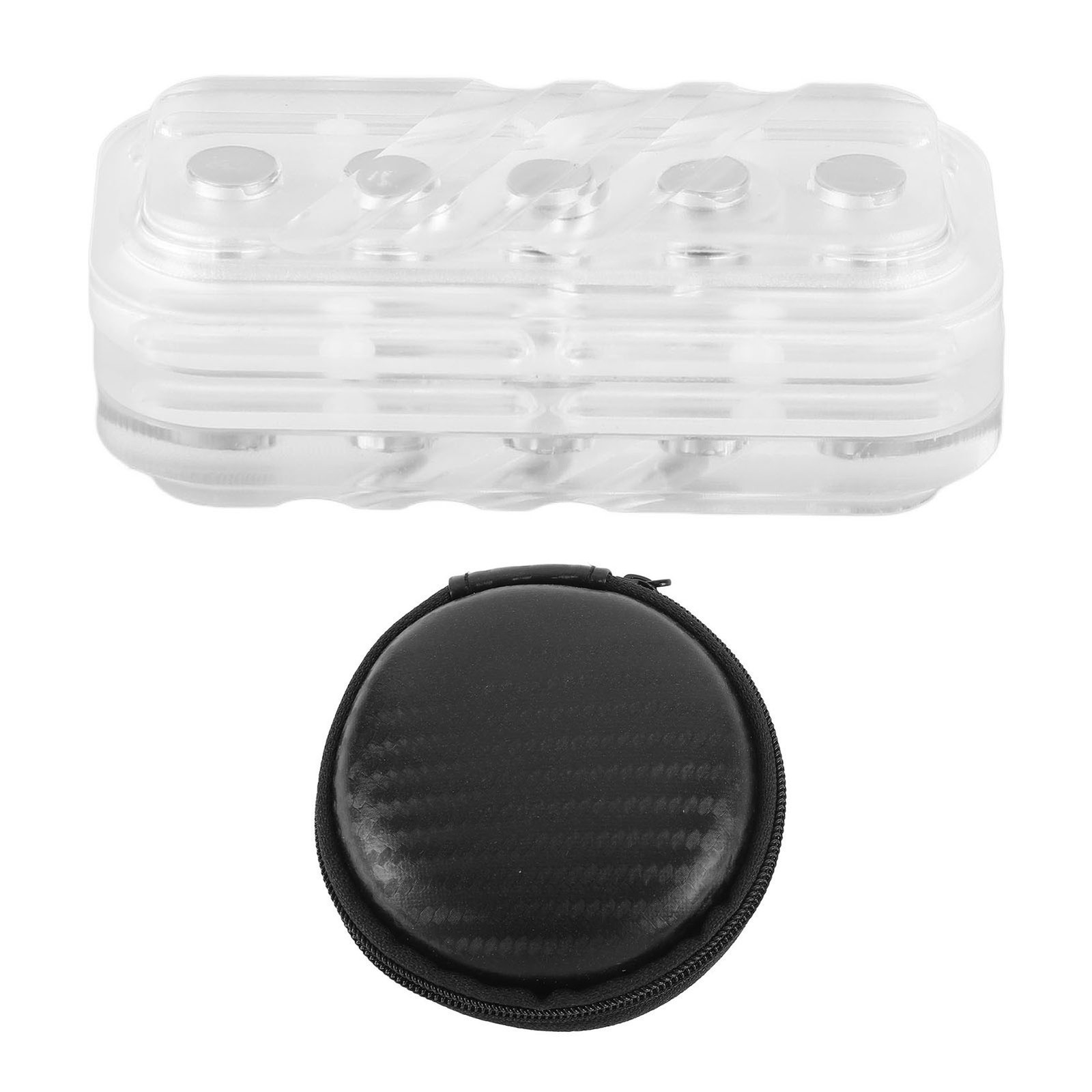 3 Layer Push Card Slider Clear Relieve Stress Decompression Toy 6 Stage PMMA
