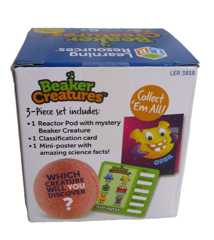 Beaker Creatures Reactor Pod Series 1 LER3818 Sealed Mystery Creature New