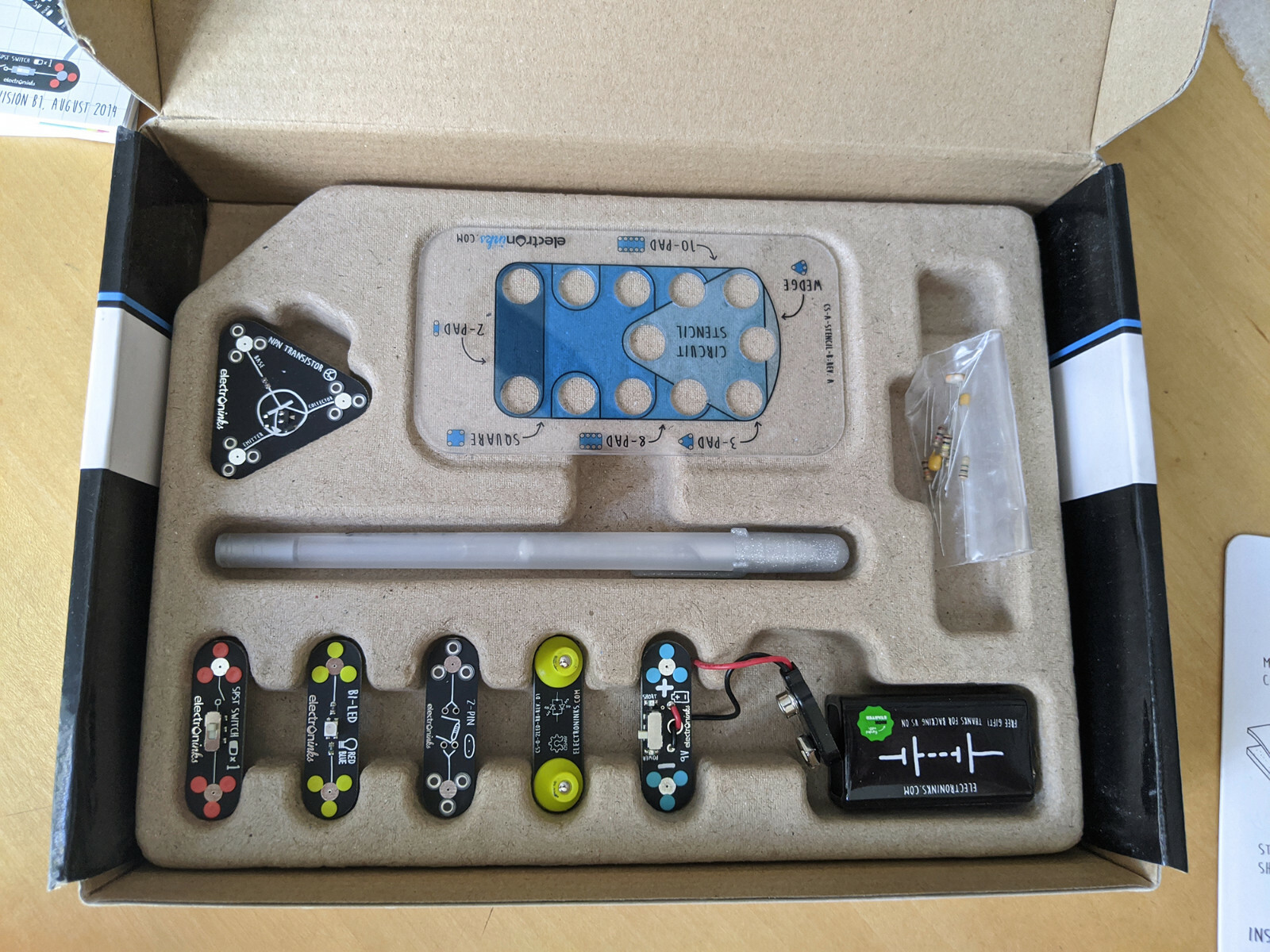 Basic Circuit Scribe Kit ElectronInks – Draw Your Own Circuits
