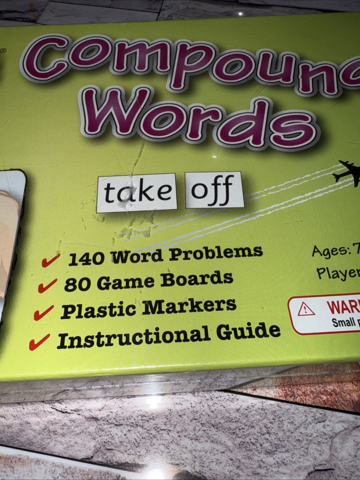 Quizmo Compound Words Bingo Series 2-20 Players