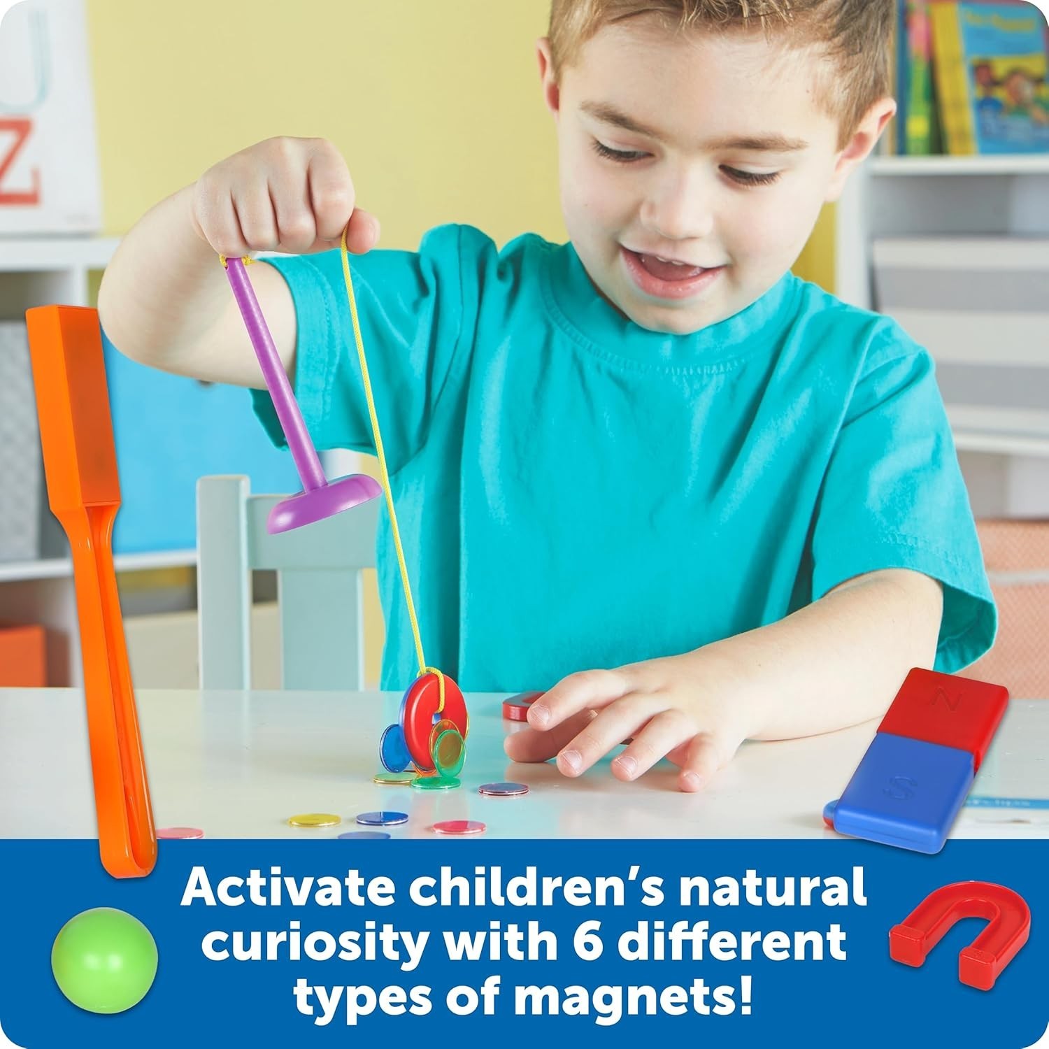 STEM Explorers Magnet Movers – Science For Kids Sensory Bin, Critical Thinkin…