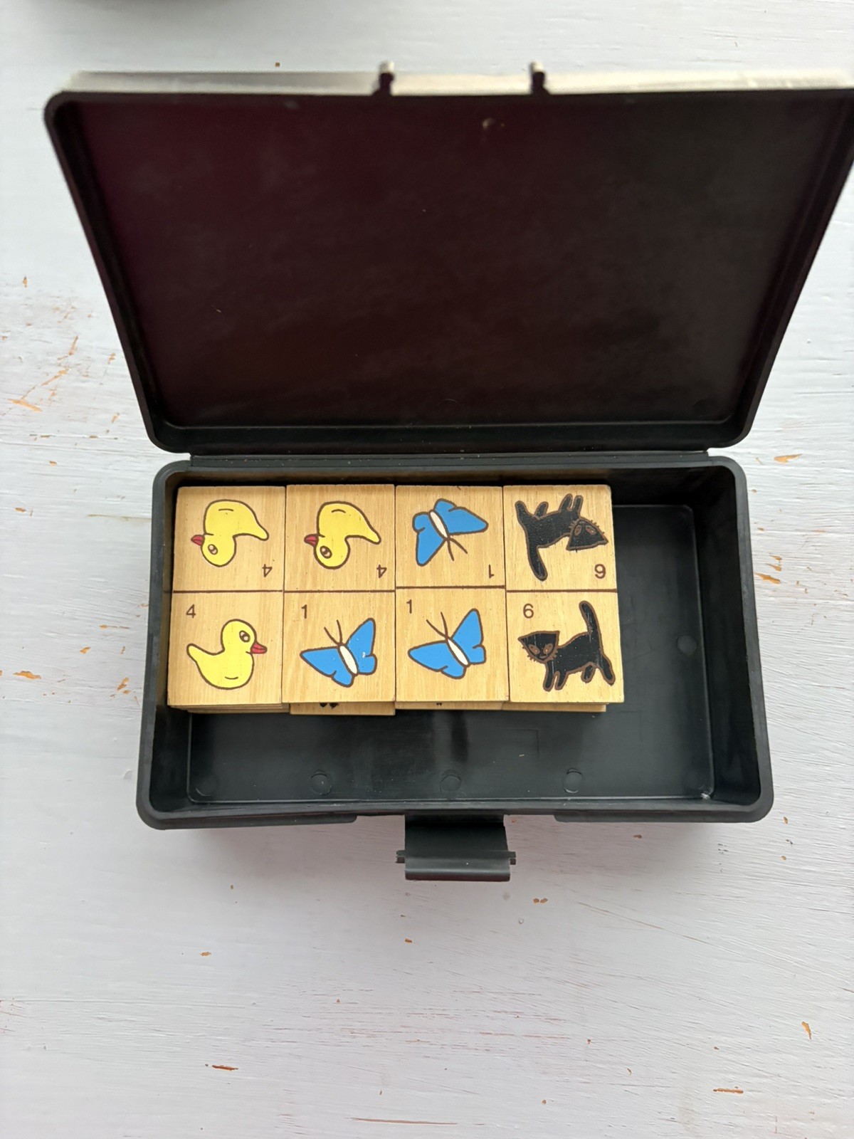 28 Letter and Animal Tiles Game Toy Education Learning Set