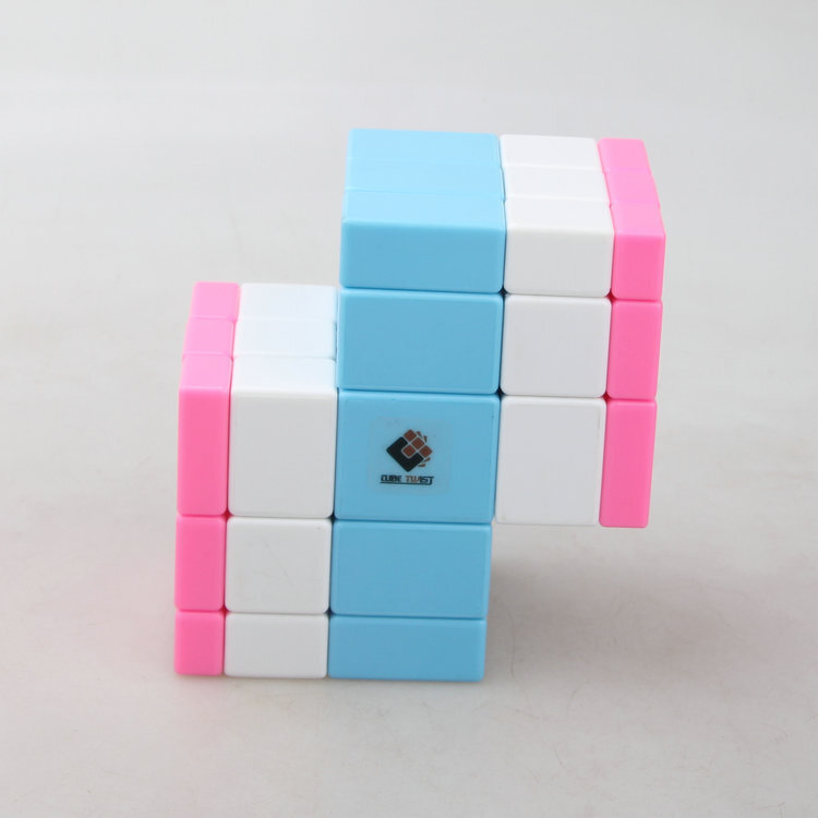 New Siamese Twist Cube Limited Rotation Kid’s Brain Teasers Toys Decompression