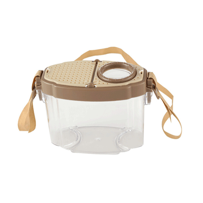 Bug Viewer Insect Box Double Magnifier Observer Kit Insect Catcher Cage Nature.