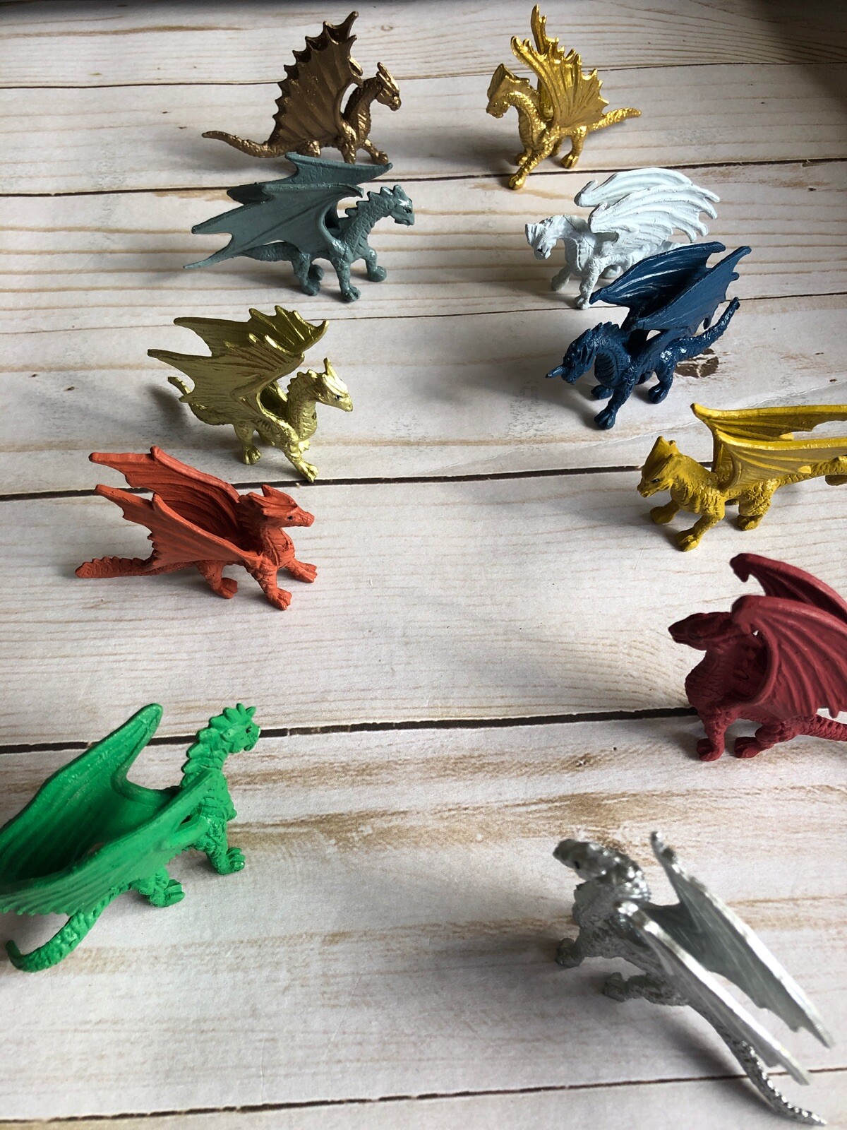 Dragons Unique Easter Egg Filler Multiple Poses And Colors Imaginative Play Kids