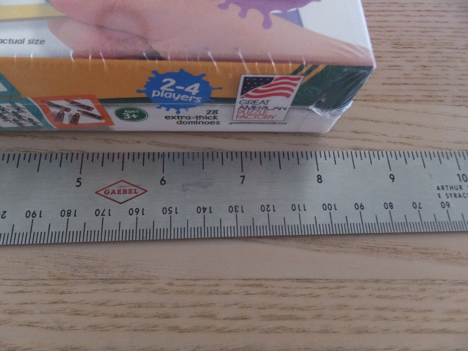 Crayola Color Dominoes, Color Recognition, Number Matching, Problem Solving 2004