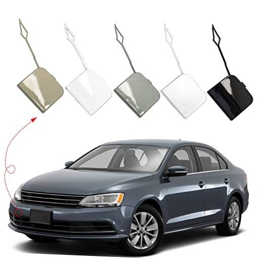 Front Bumper Tow Hook Cover Towing Eye Cap Fit for VW Gold right passenger side