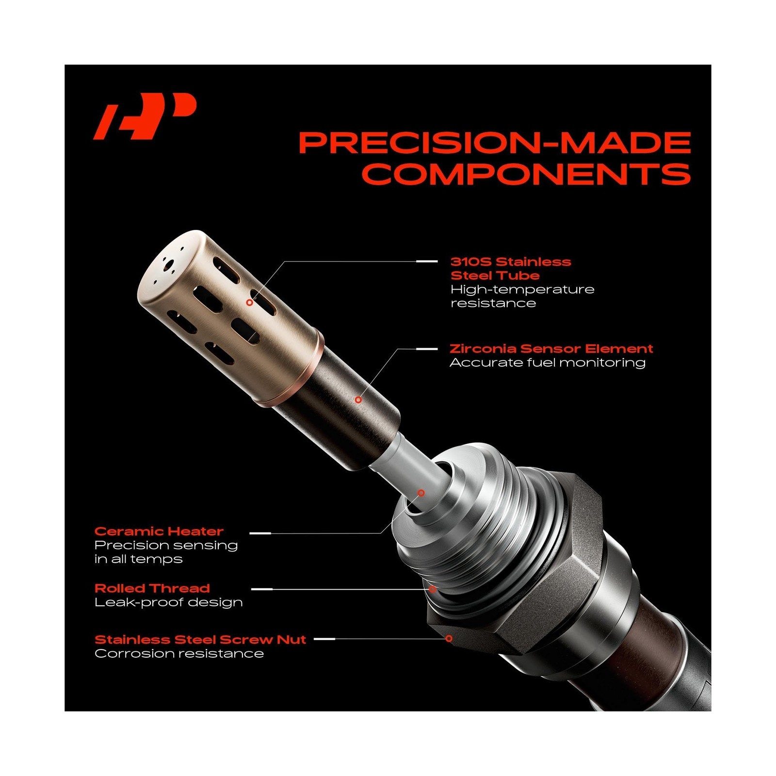 A-Premium O2 Oxygen Sensor Compatible with Honda, Acura Vehicle… USA Fast Ship