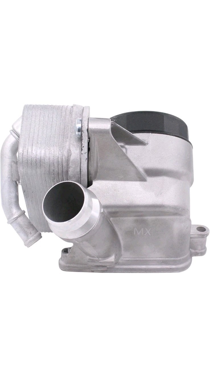 MOTOKU Engine Oil Filter Housing with Oil Cooler and Gasket Assembly for BMW