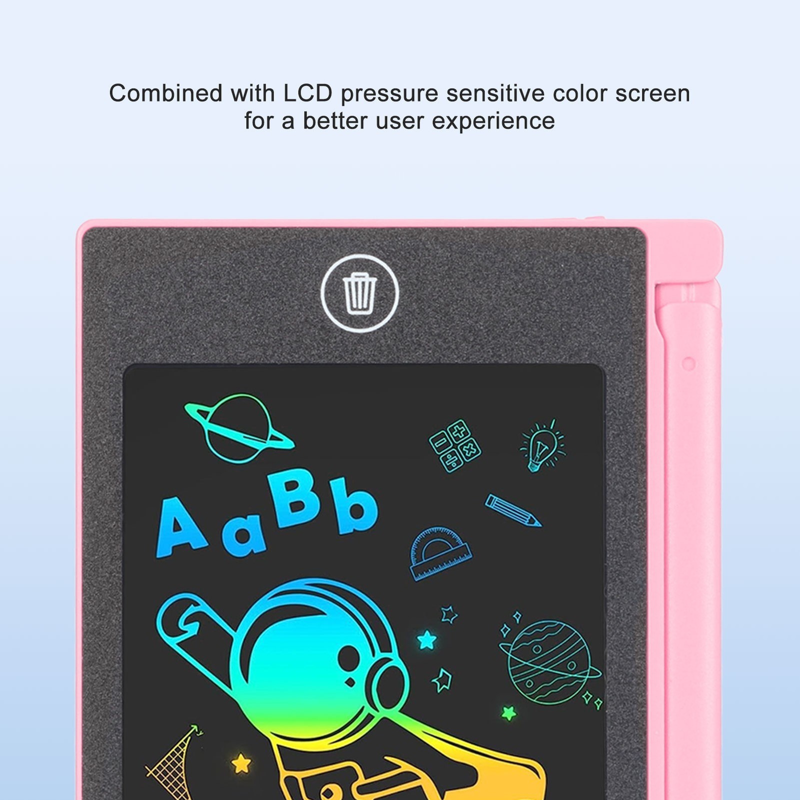 Mini LCD Writing Tablet Waterproof 4.5in Erasable Reusable Electronic