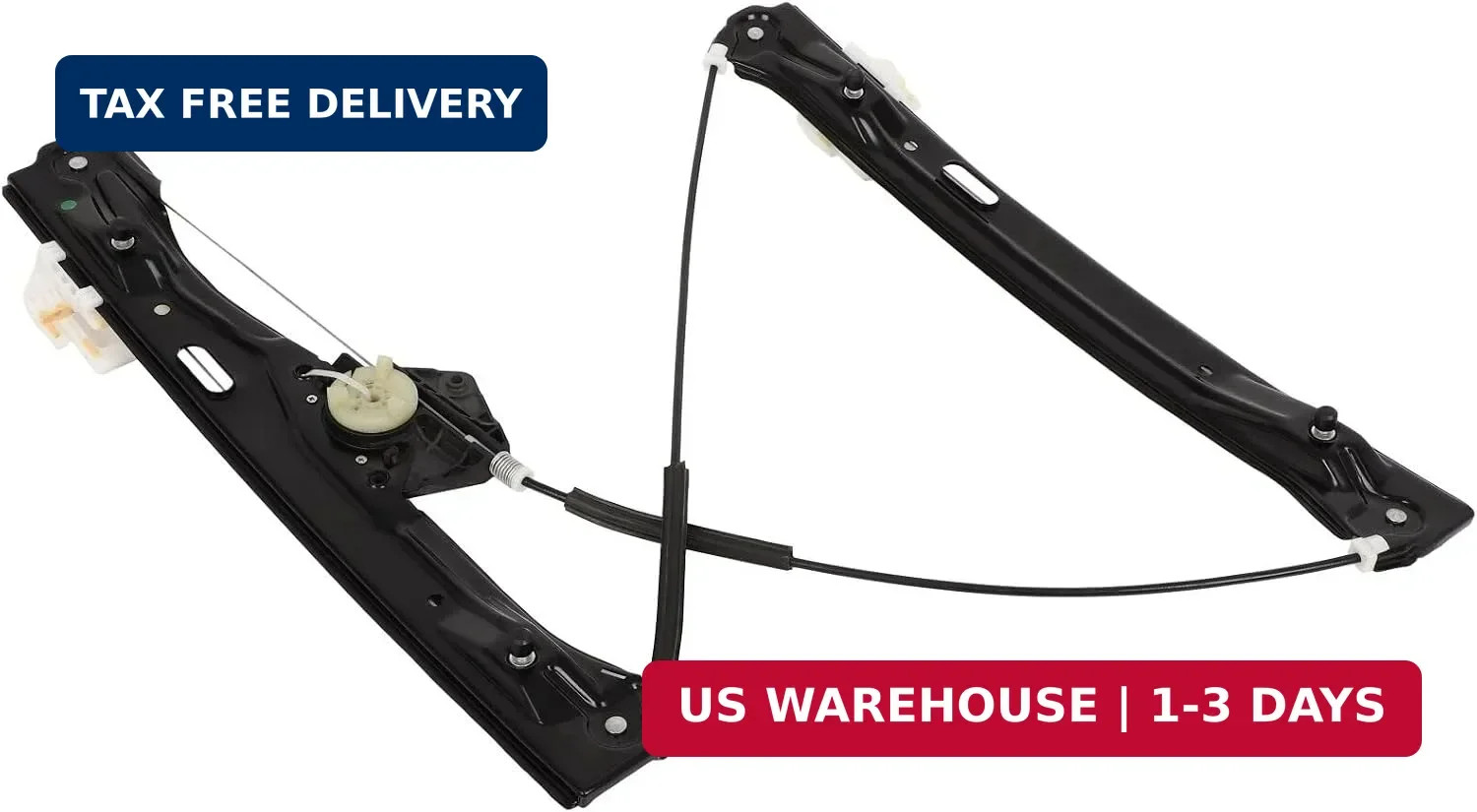 cciyu Power Window Regulator Without Motor Replacement for 2013-2018 for BMW 320