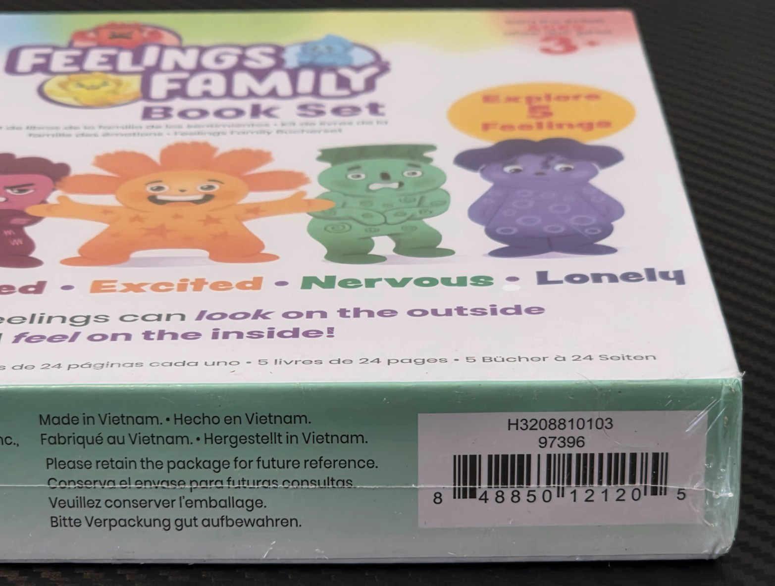 Hand 2 Mind Feeling Family Book Set Explore 5 Feelings #97396
