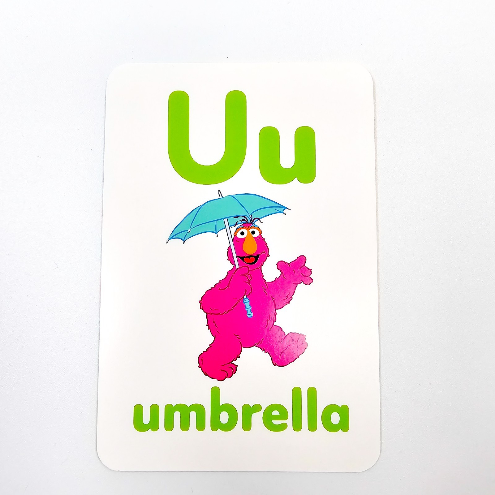 Sesame Street Alphabet Flash Cards 36 Count Elmo PreK-K NEW Atomic Arts