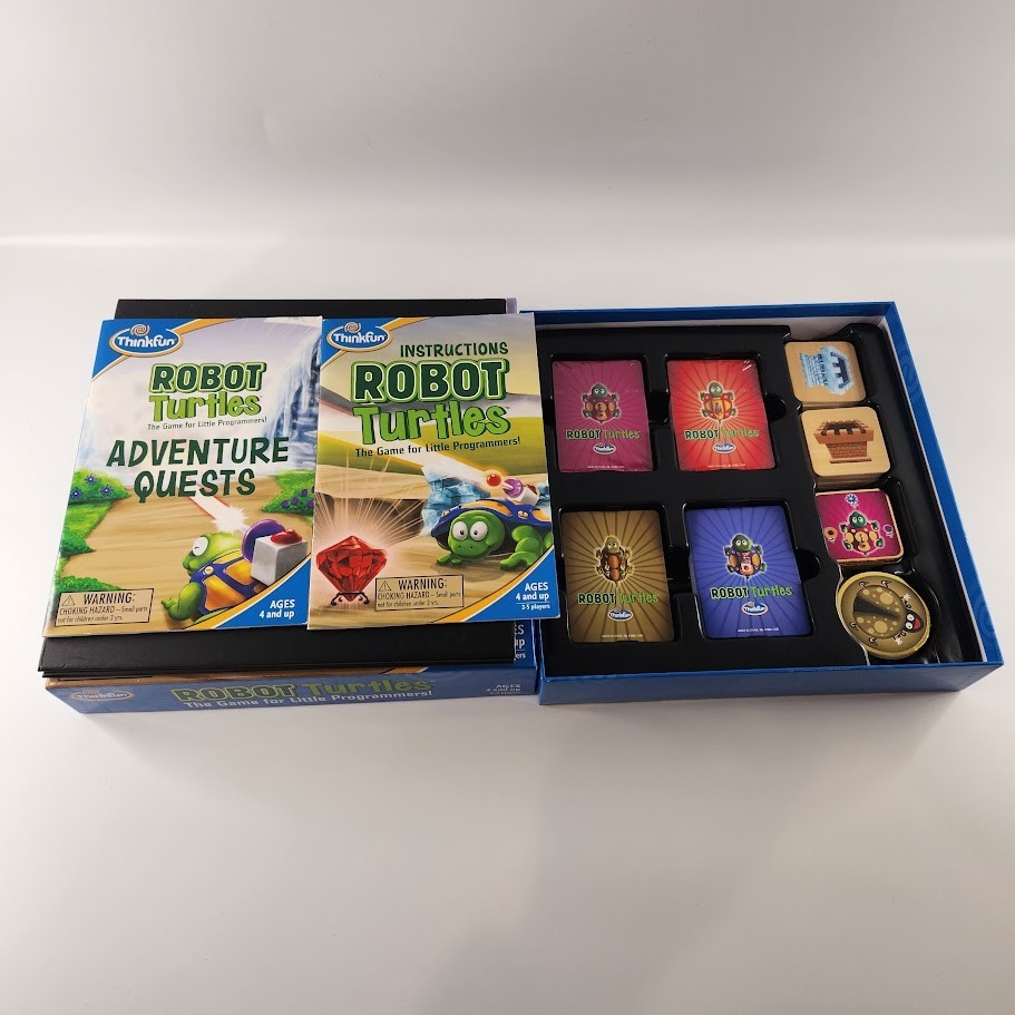Robot Turtles COMPLETE Thinkfun 2014 Coding Preschool Learning Little Programmer