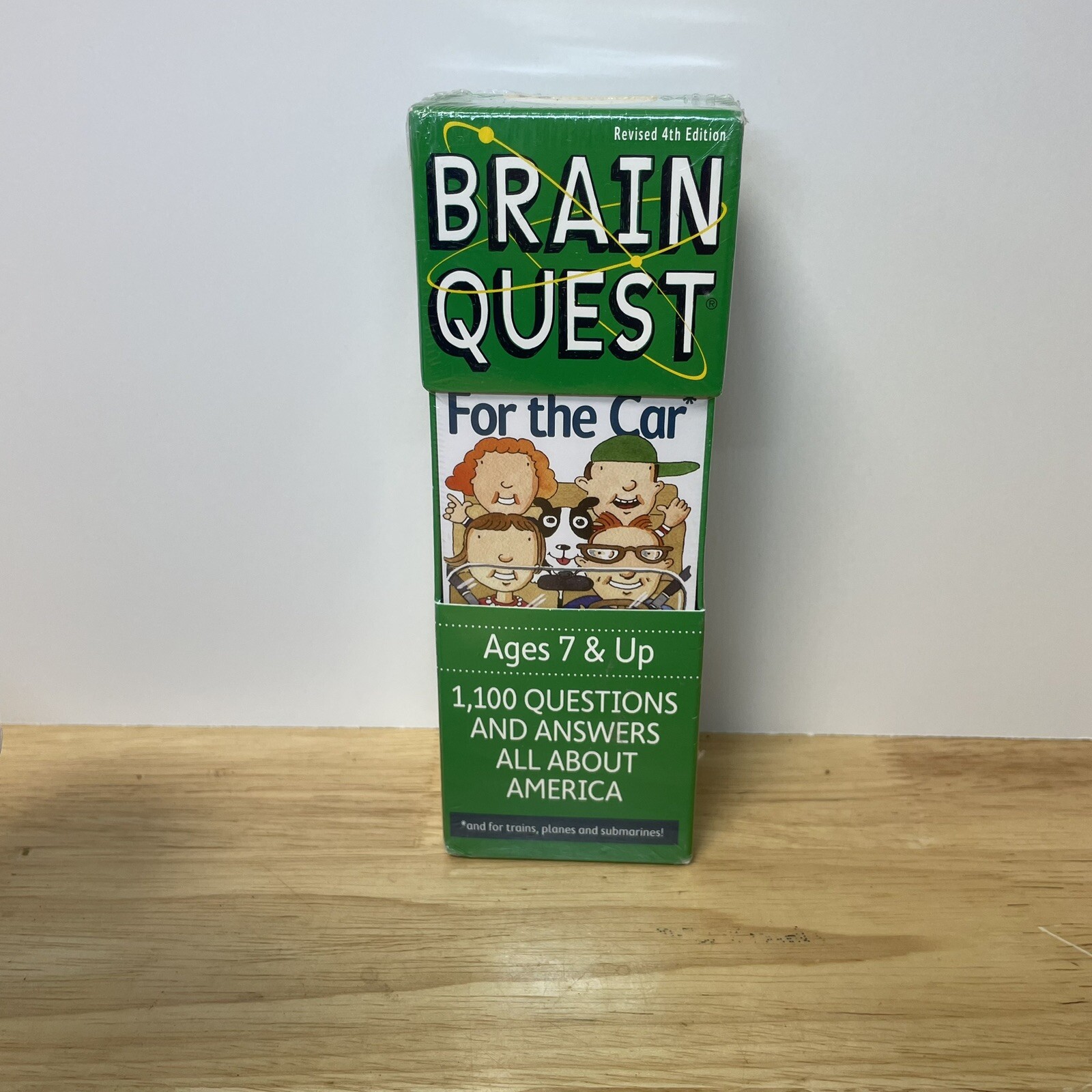Workman Brain Quest Ages 7 & Up All About America Learning Cards For The Car