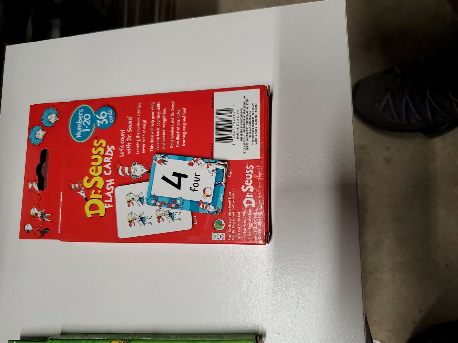 Dr. Seuss Flash Cards | Set of 3 | ABC’s & Words…Numbers 1-20..Shapes & Colors