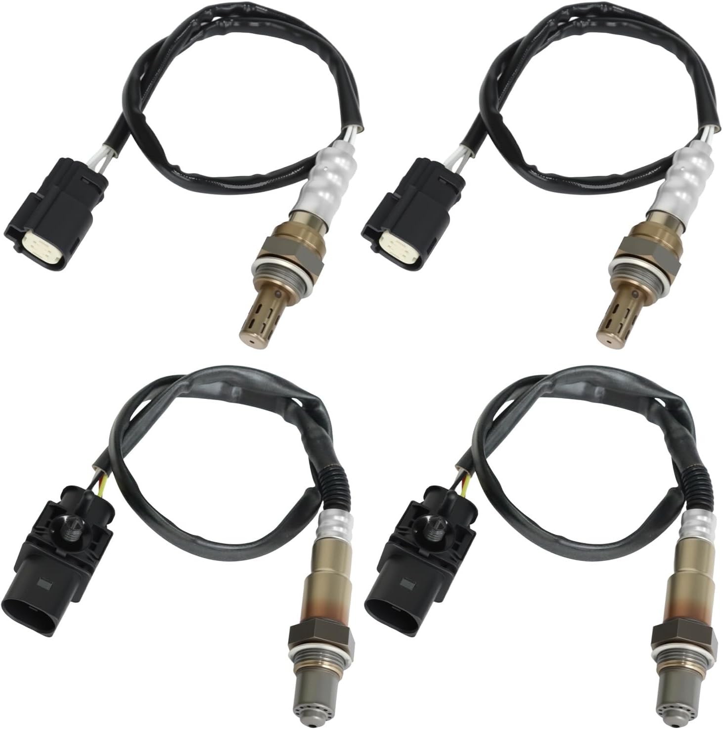 2011-2014 Oxygen Sensors Upstream Downstream Fit for Ford F150 2011 2012 2013 20