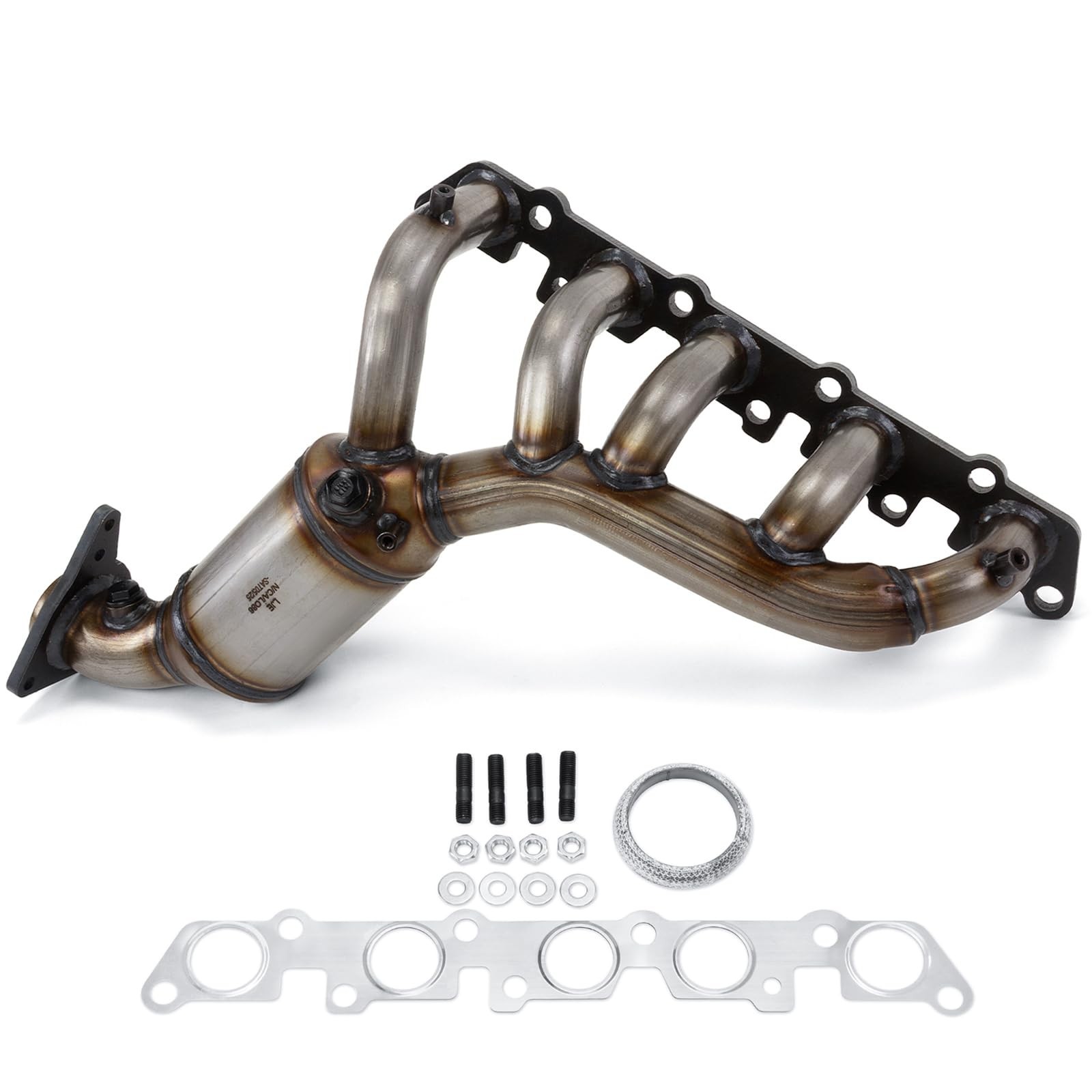 3.7L Front Exhaust Manifold Catalytic Converter Kit Compatible with 2007-2012…