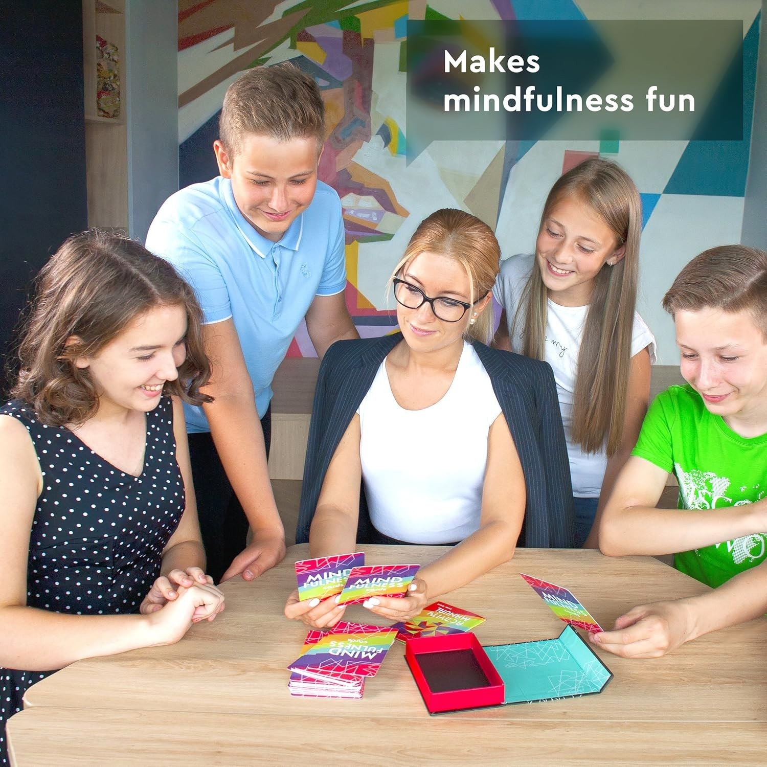 Versatile Mindfulness Cards for Emotional Awareness & Family Bonding – Ages 5+