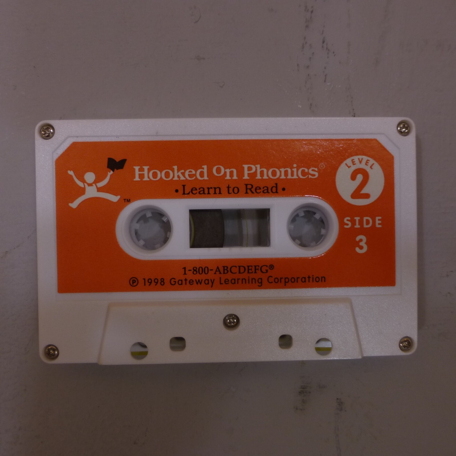 Hooked On Phonics Learn to Read Level 2 Replacement Cassette Tape Sides 3 & 4