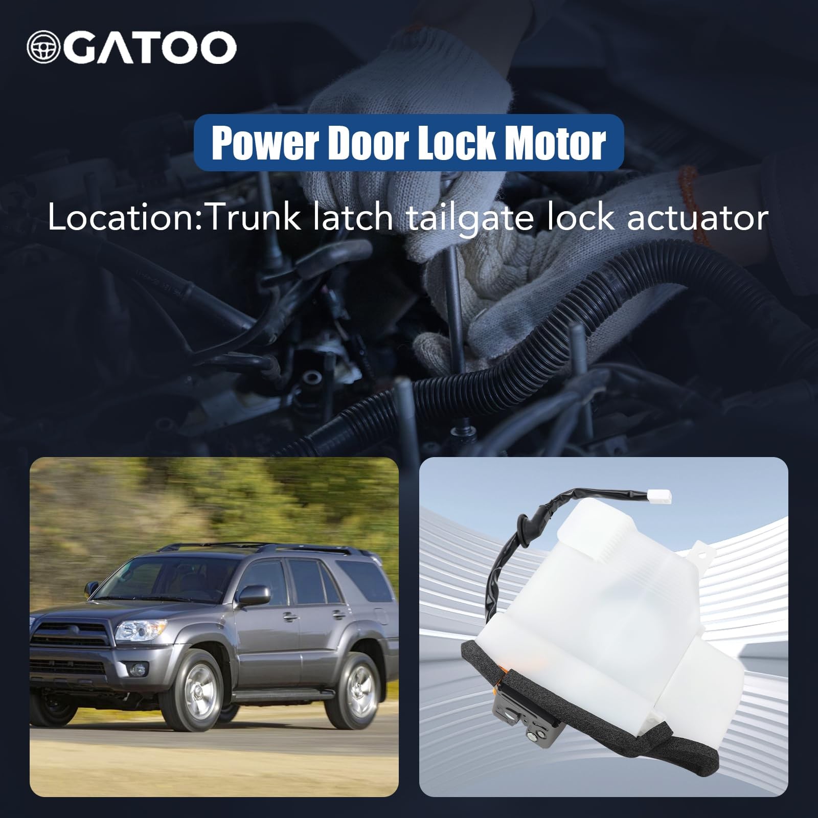Trunk Latch Tailgate Lock Rear Gate Hatch Fit for 4.0L 4.7L Toyota 4Runner…