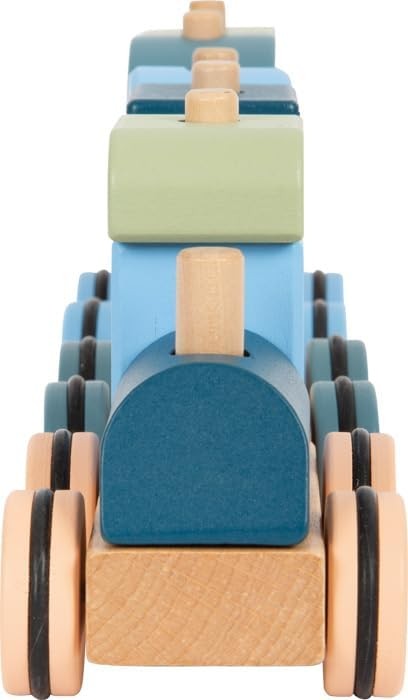 small foot Wooden Train Arctic made of FSC 100%-certified wood, stacking & inser