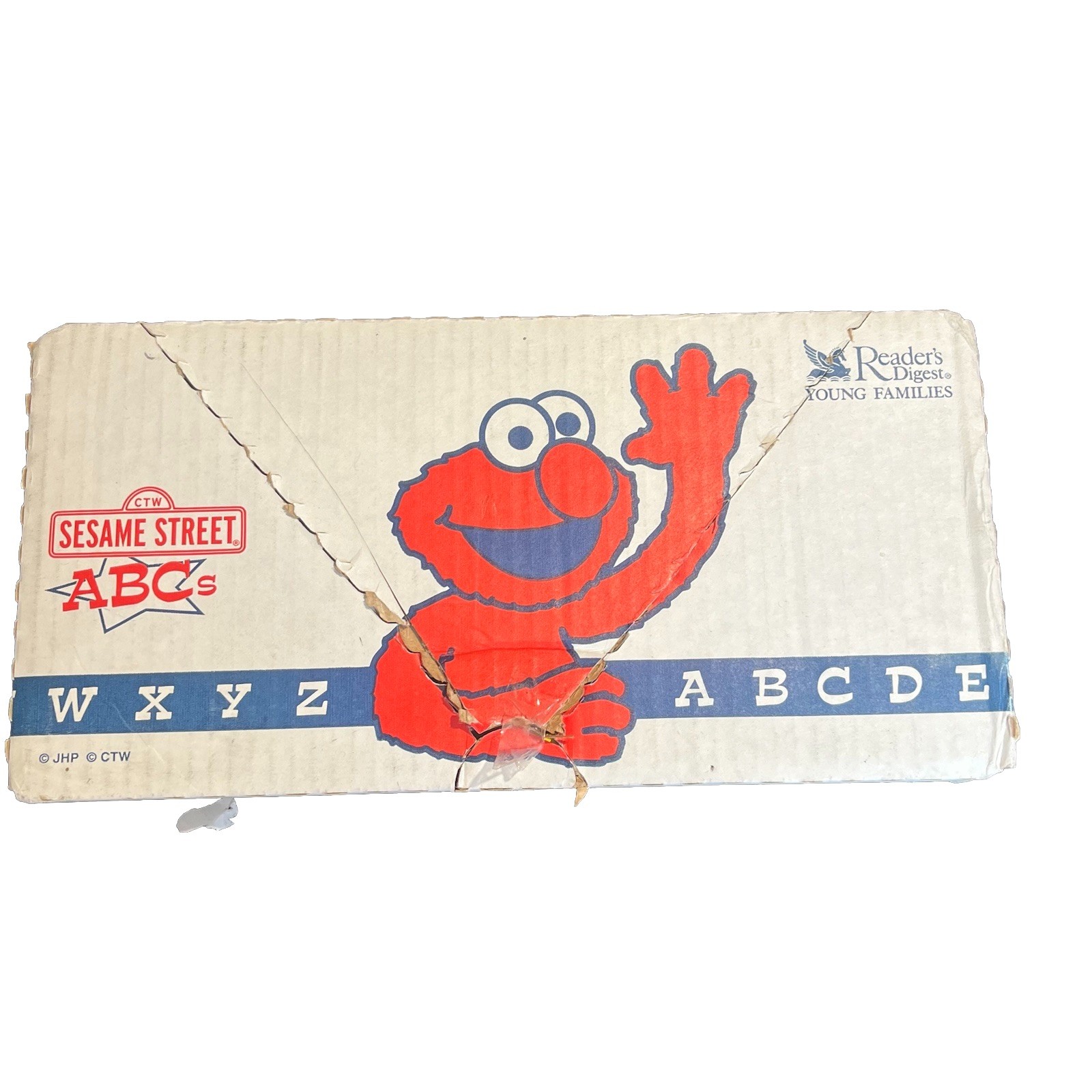 2002 Sesame Street Workshop Readers Digest ABC Alphabet Numbers Cards Puzzle Mat