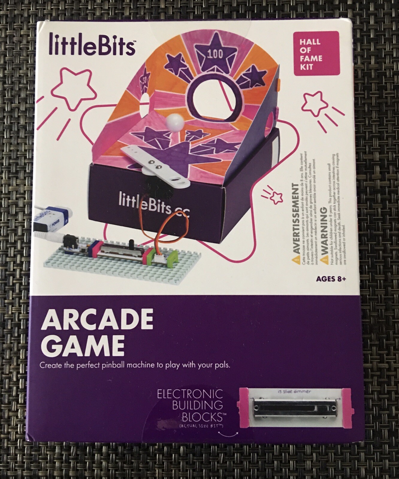 NIB SEALED Little Bits littleBits Hall of Fame Kit Arcade Game Kids Ages 8+ $39
