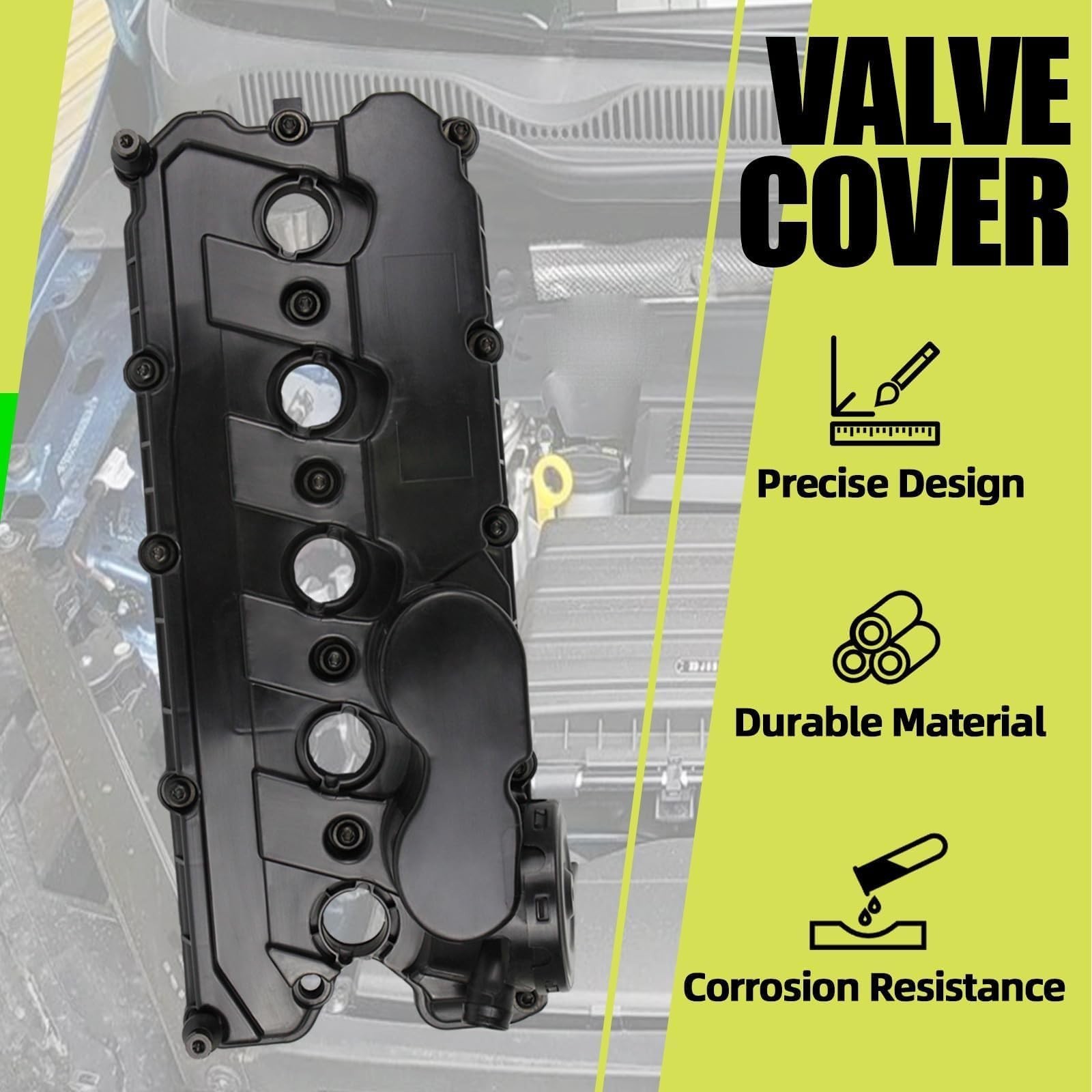 Valve Cover Fit for VW Beetle Golf Jetta Passat Rabbit 2.5L 07K103469F | For …