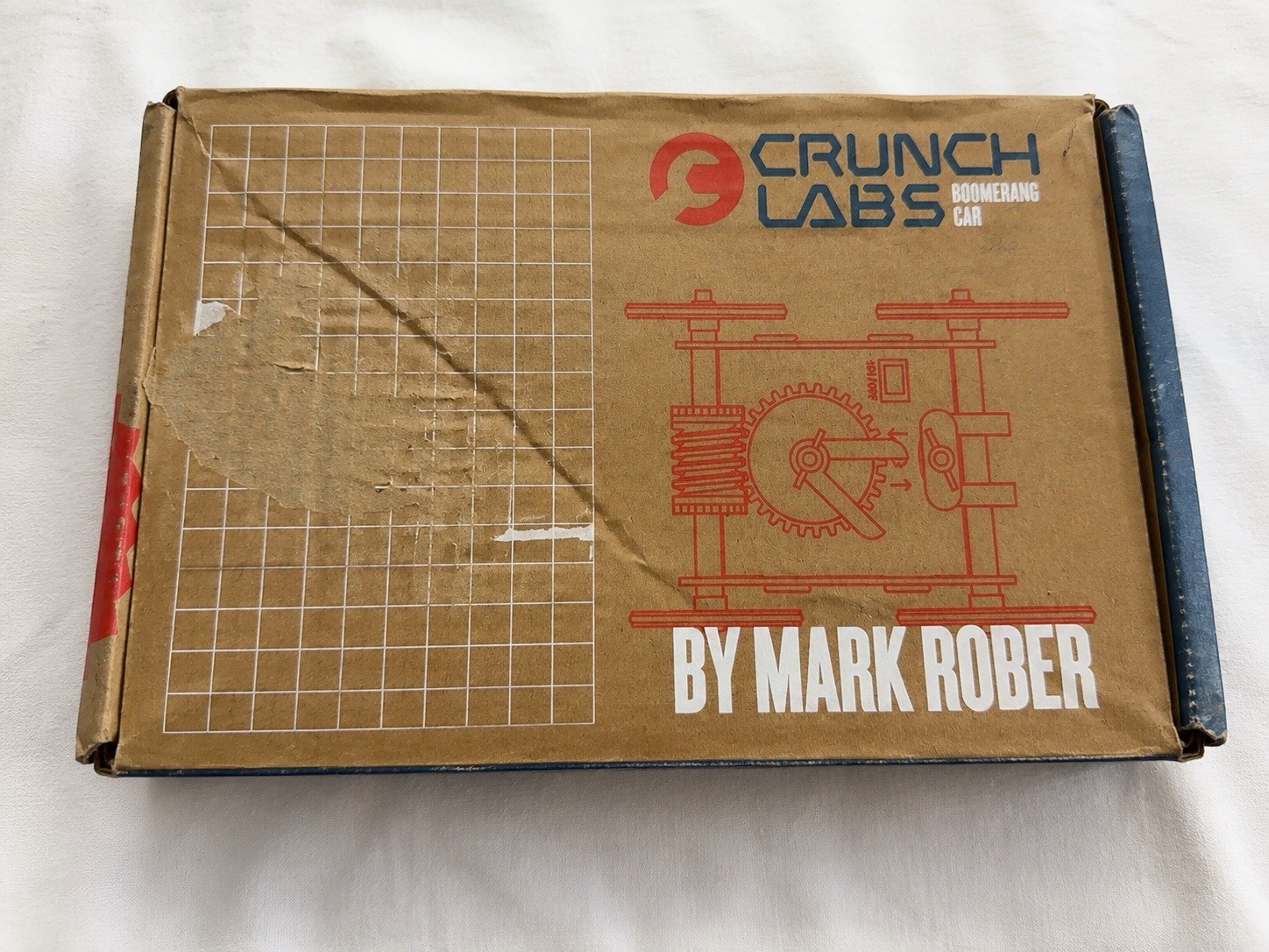 CrunchLabs Boomerang Car by Mark Rober STEM Engineering Kit Complete in Original