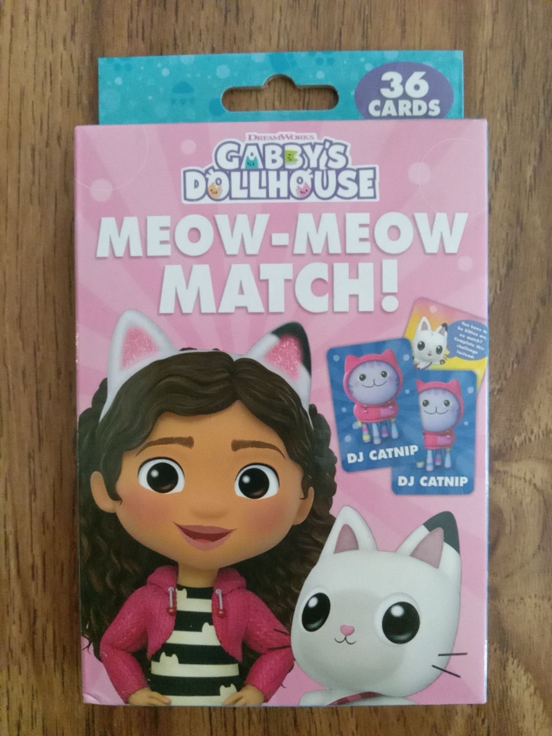 Gabby’s Dollhouse Meow-Meow Match Card Game Pack With 36 Cards Inside Box New!