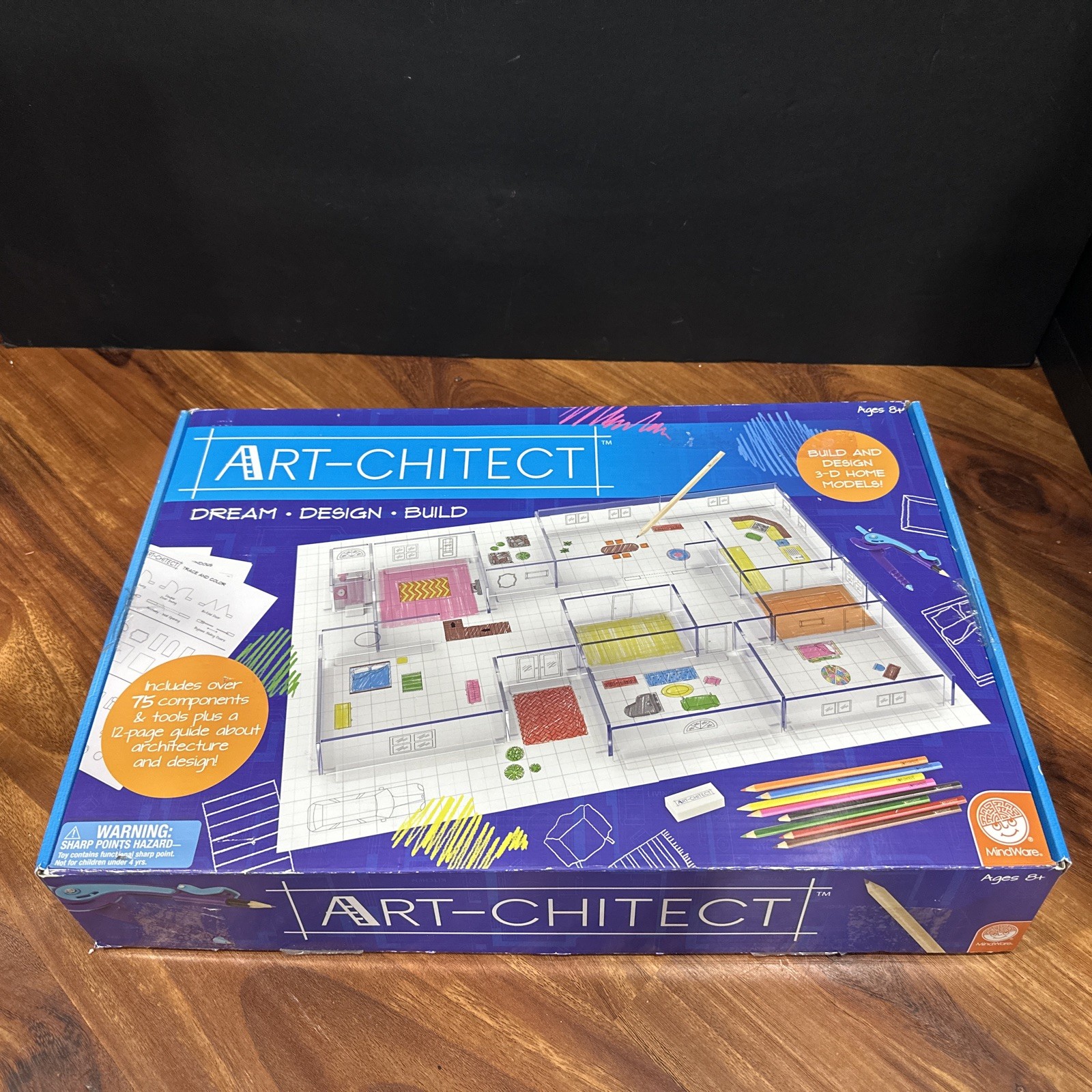 MINDWARE ART CHITECT ARCHITECT HOME BUILD DESIGN Kit Complete- Pls Read- i5