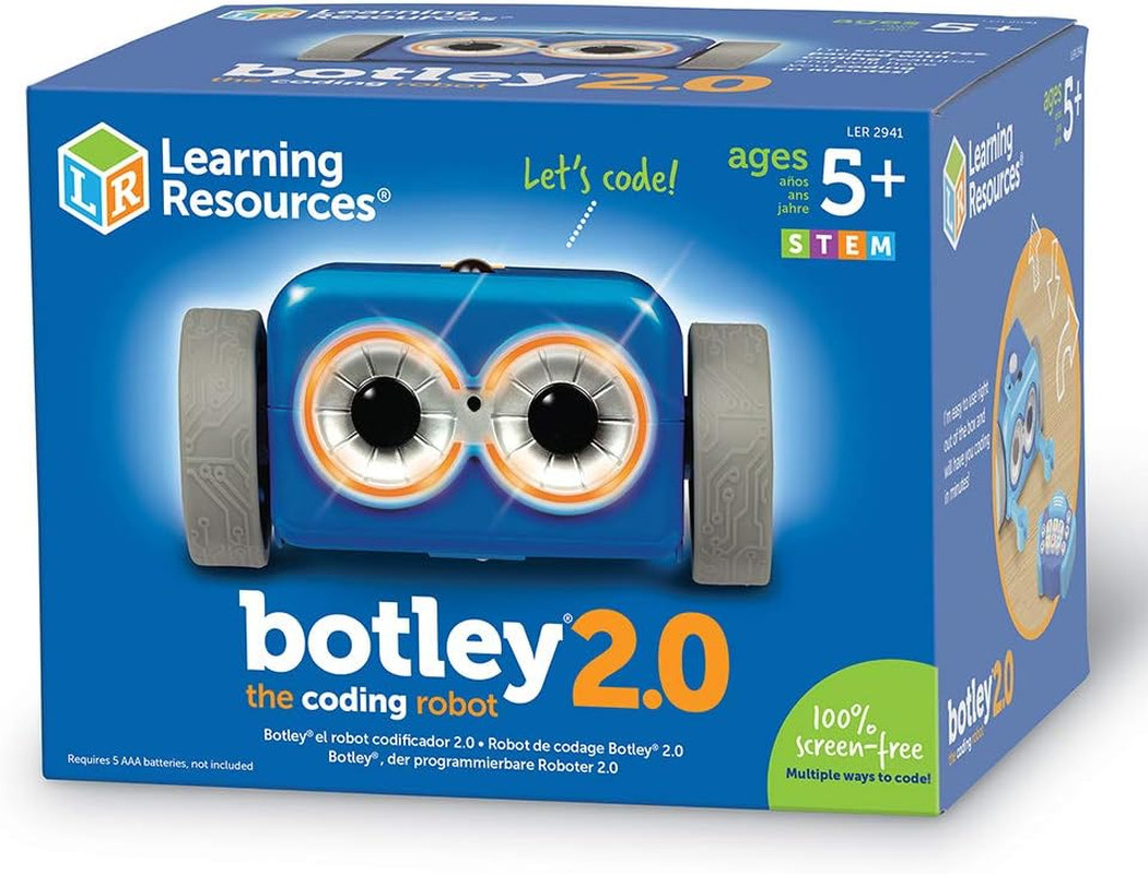 Botley the Coding Robot 2.0 – 46 Pieces, Ages 5+ Coding Robot for Kids, STEM Toy