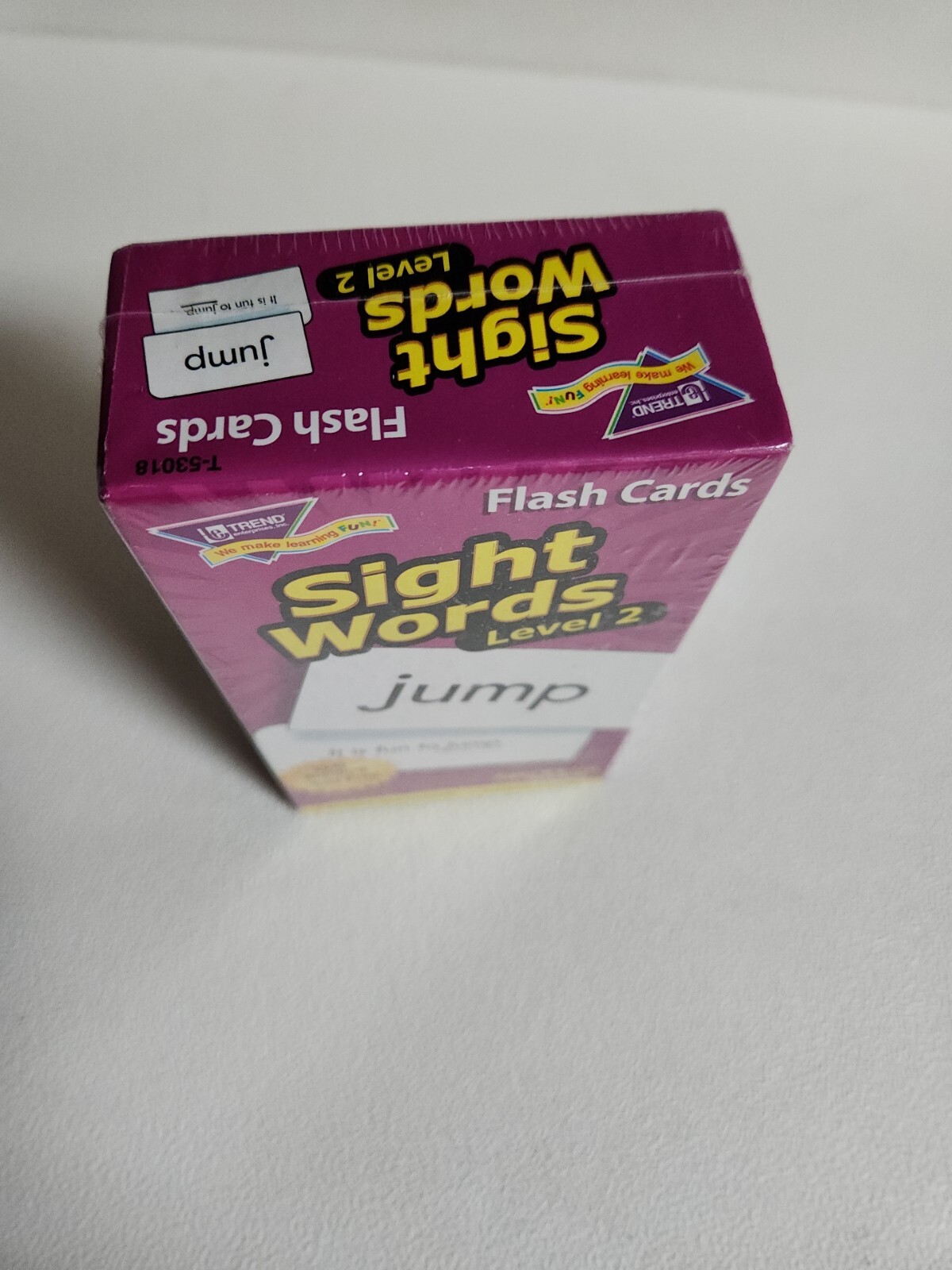Sight Words Flash Cards Level 2 Ages 6 & Up 95 Fun Learning Boxed USA 2004