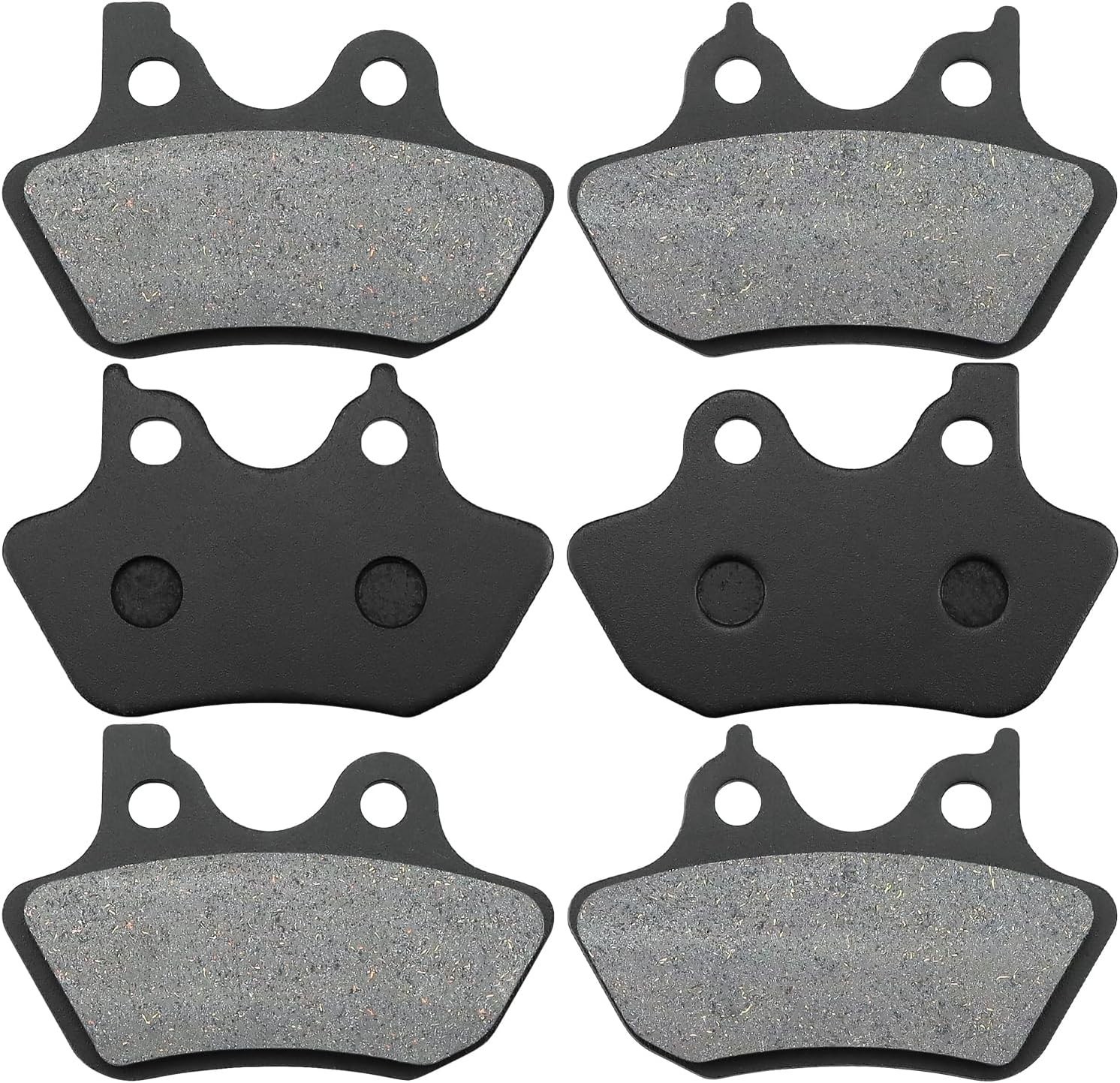 Front and Rear Brake Pads for Harley Davidson 2000-2007 Dyna Electra Glide Ultra
