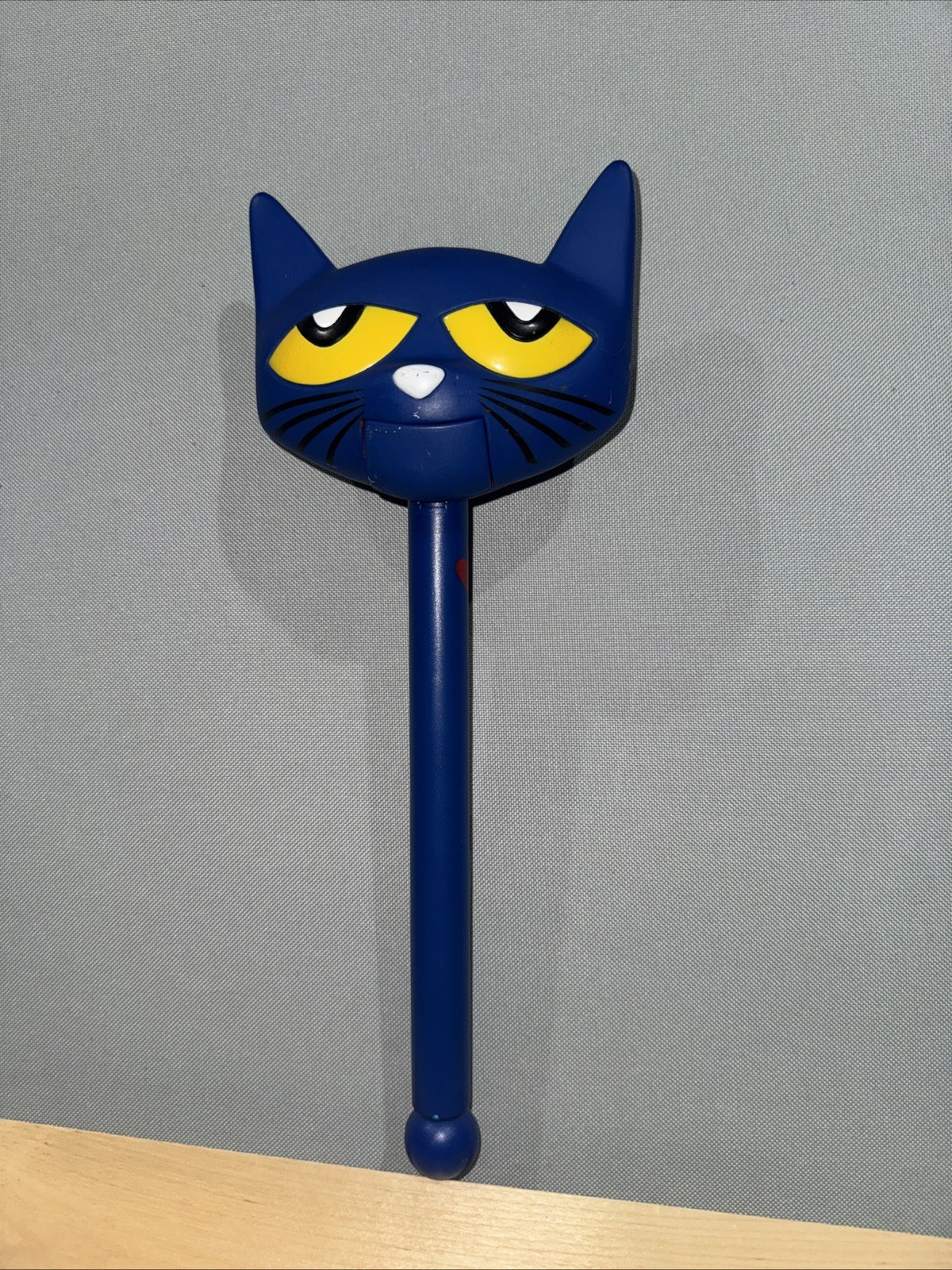 Pete the Cat Stick Puppet Back To School Teaching Aid Fun Learning Educational