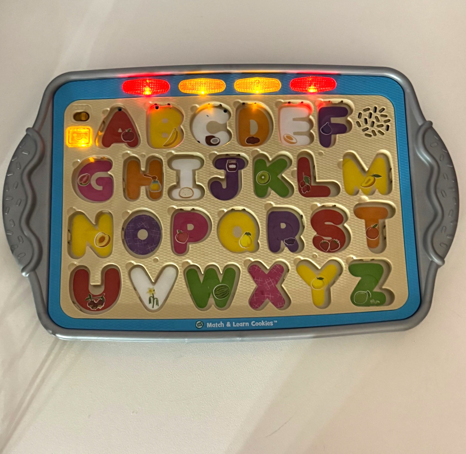 Leap Frog Match and Learn Cookies REPLACEMENT Letter Cookies Tray U Pick Part