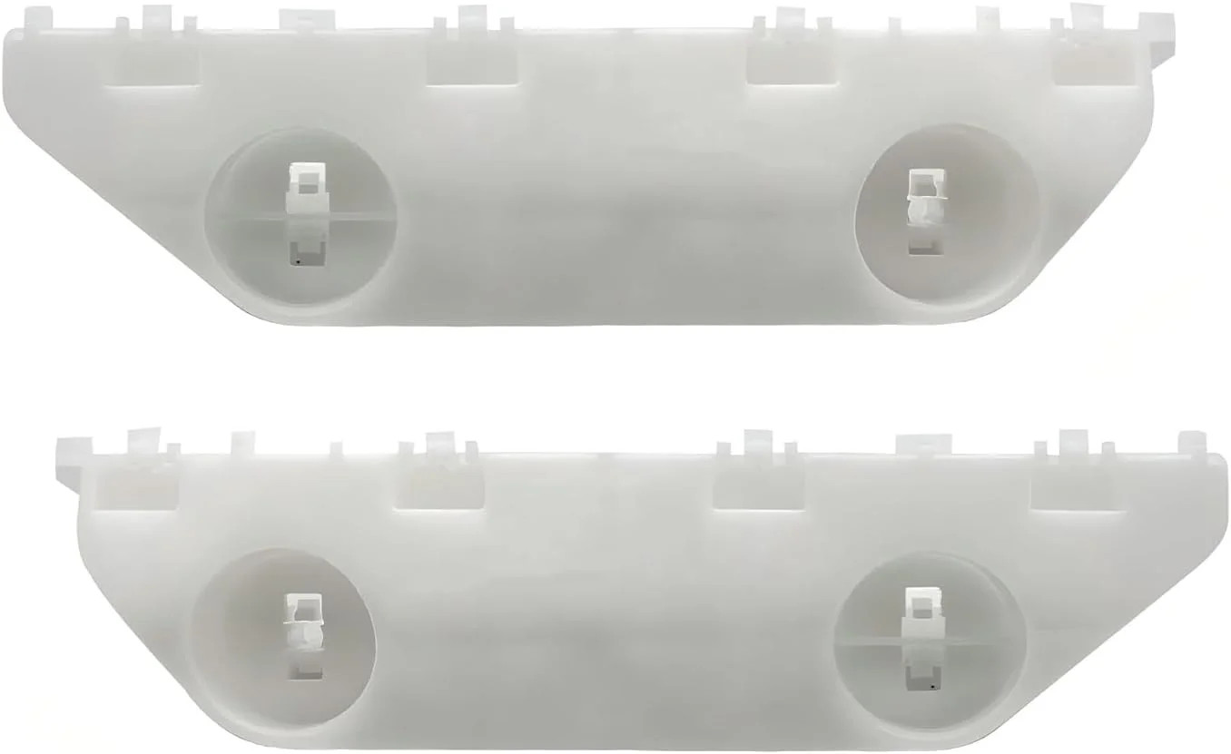 Pack-2 Bumper Bracket Stiffener Kit, Front Left and Right Bumper Bracket, Replac