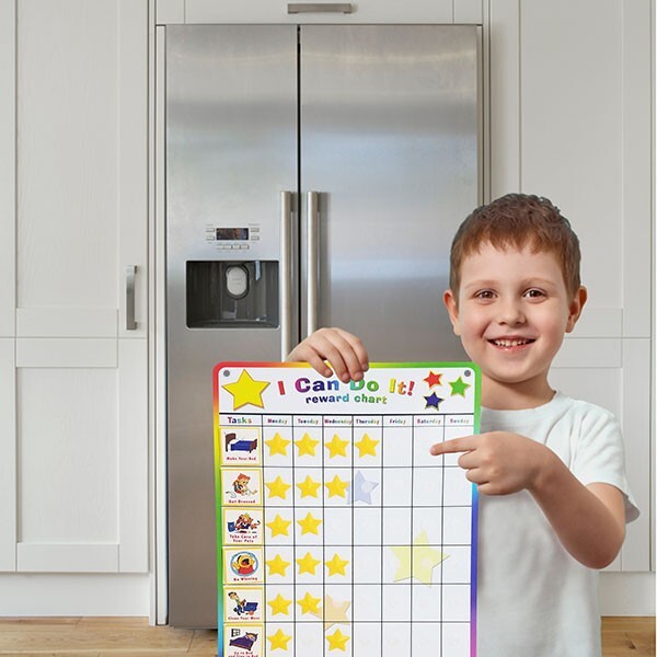 I Can Do It reward chart, Chore, behavior, incentive, potty, star chart for kids