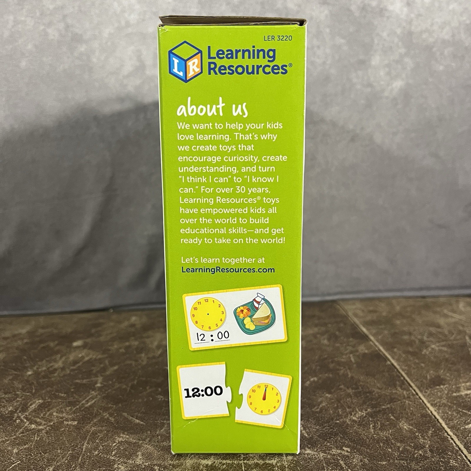 Learning Resources Time Activity Set 41 Pieces Ages 5+ Teaching Clock Montessori