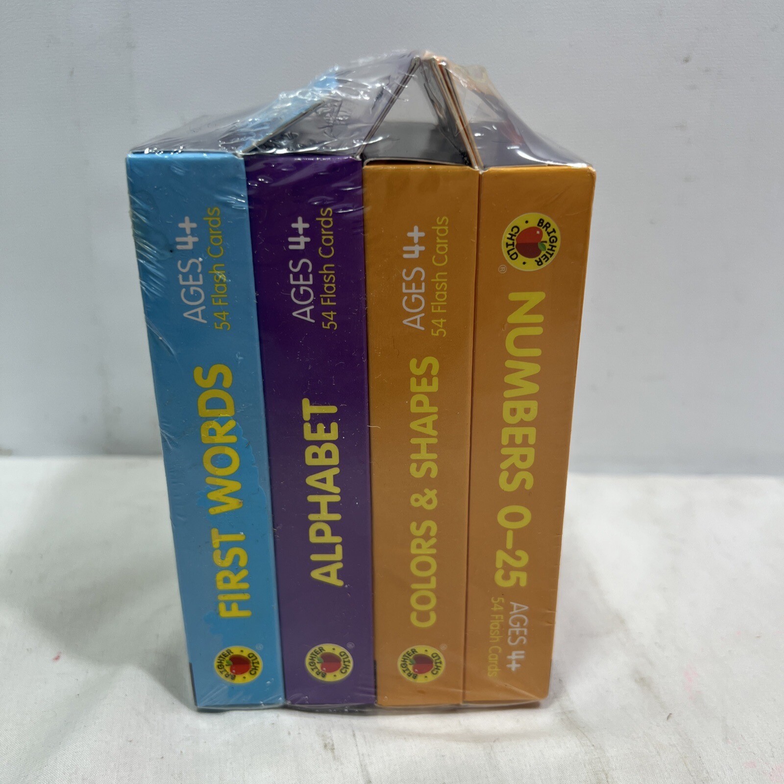 Carson Dellosa Preschool Learning Flash Cards – 4 Set Pack ~ NEW SEALED